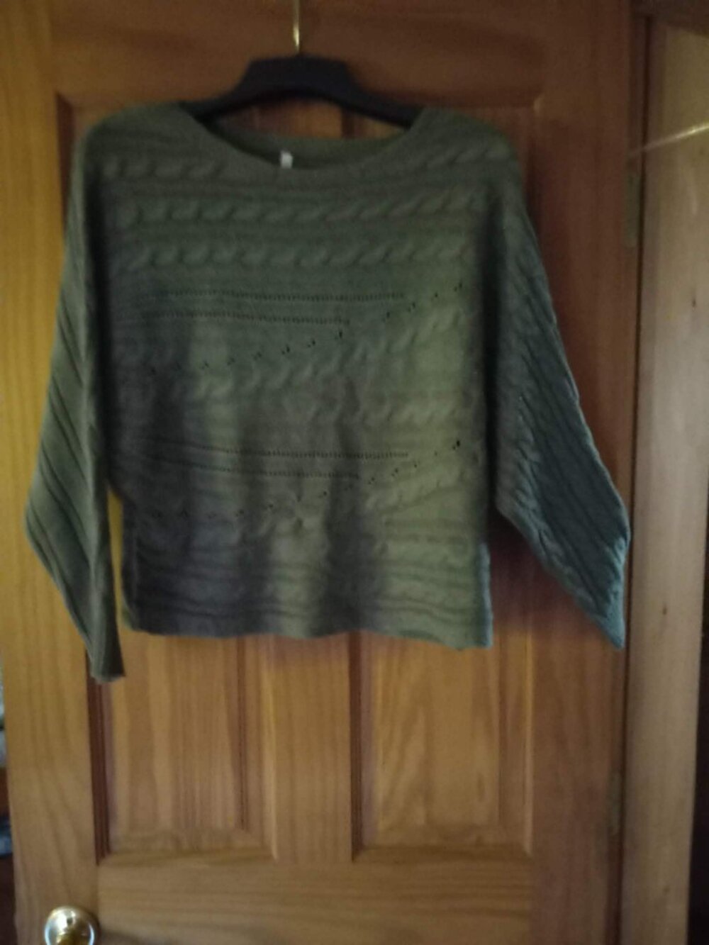 Unique batwing sweater